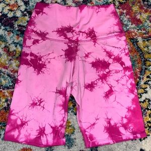 Electric & rose bike shorts